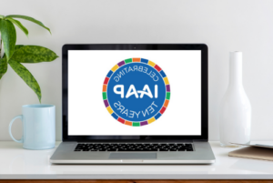 Celebrating 10 years of IAAP logo